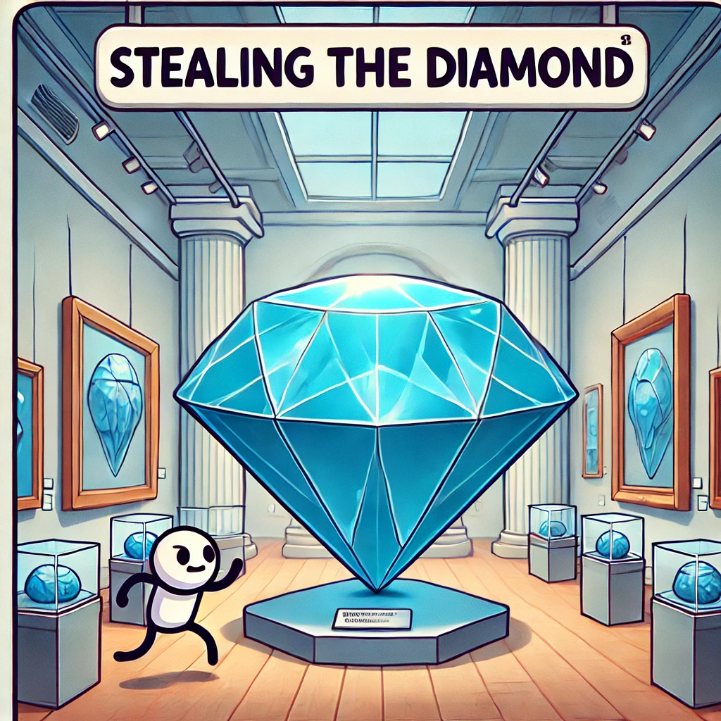 stealing the diamond