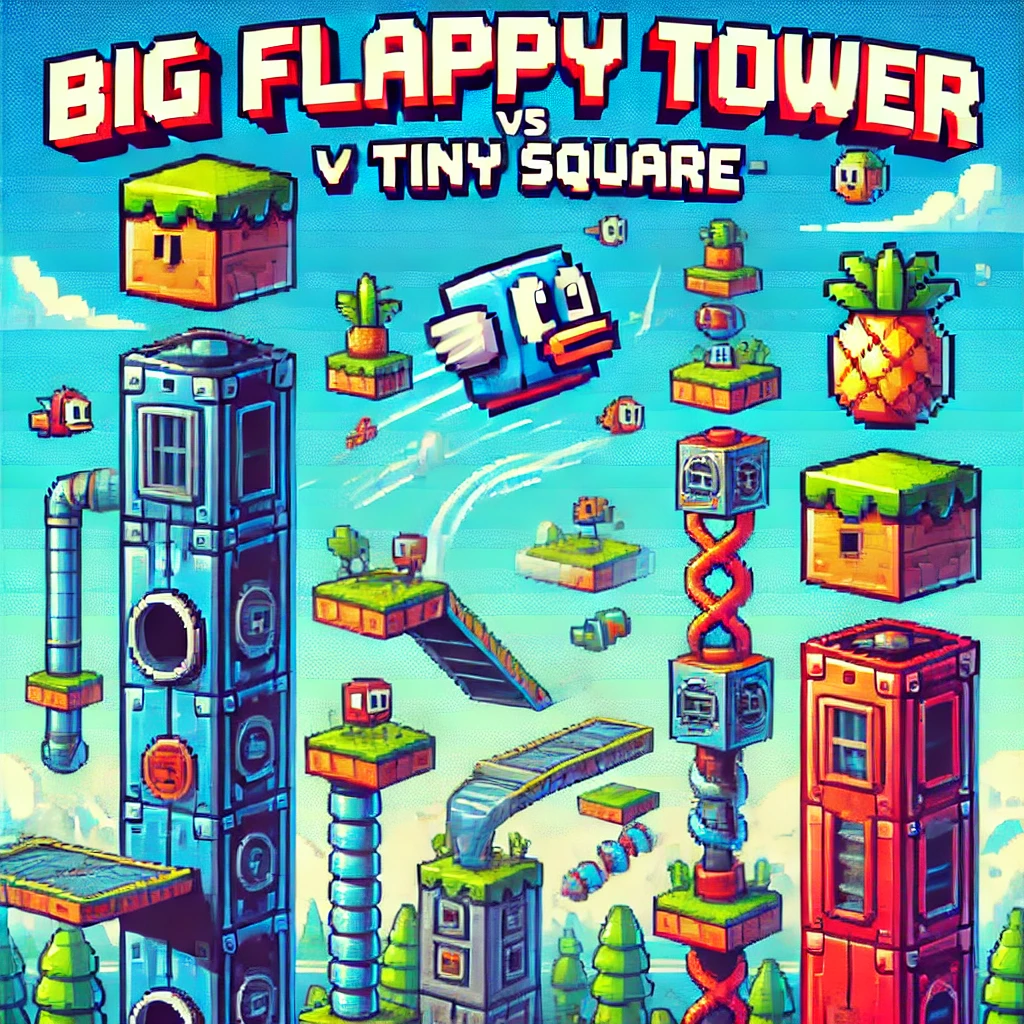 big flappy tower vs tiny square